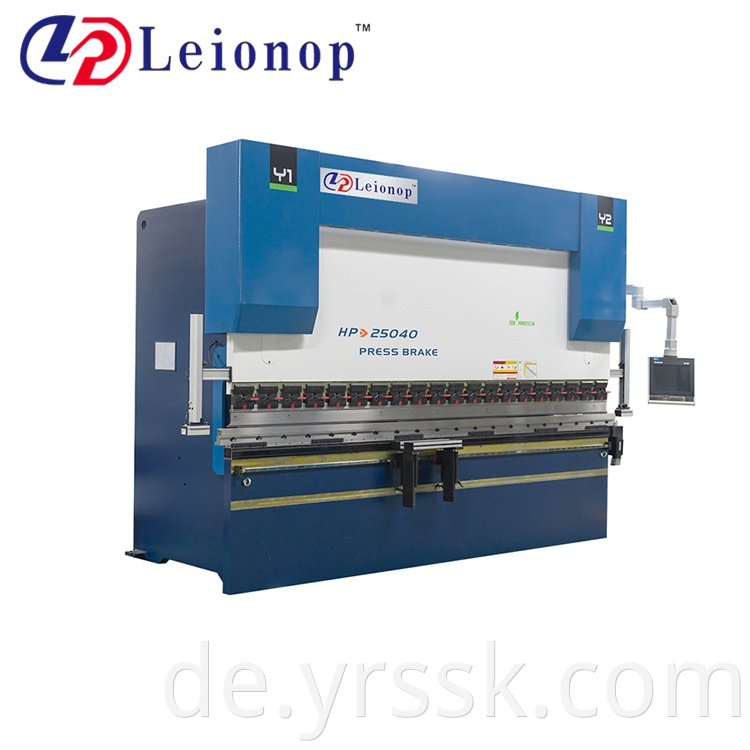 WC67Y125T/3200 mm hydraulisch Schnitt CNC NC Faltblech Biegeplatte Pressbremsmaschine